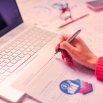 work with a laptop 2