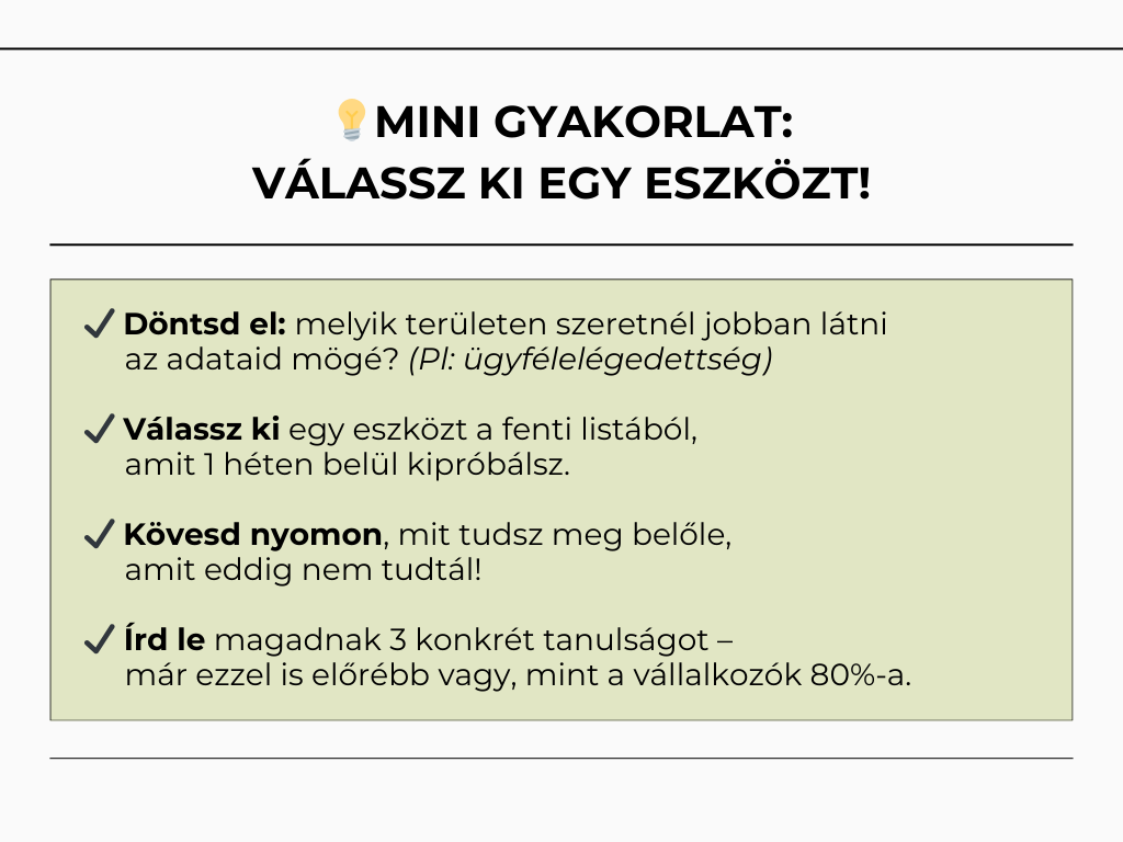 valassz egy eszkozt