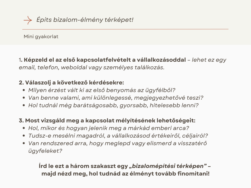 bizalom elmeny terkep