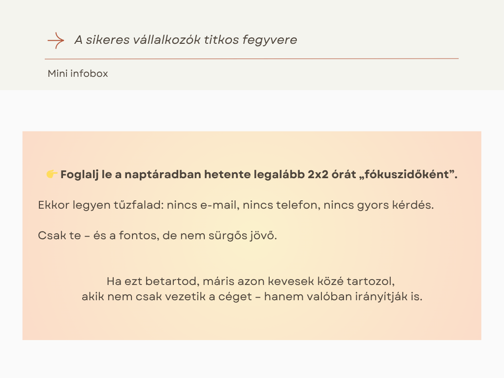 sikeres vallalkozok titkos fegyvere